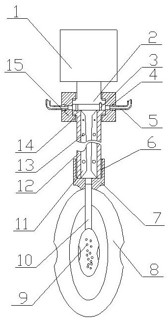 A kind of municipal garden nutrient solution ratio dilution stirring device