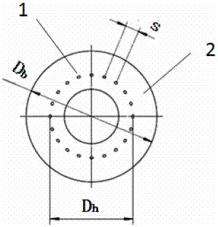 A porous gas jet burner