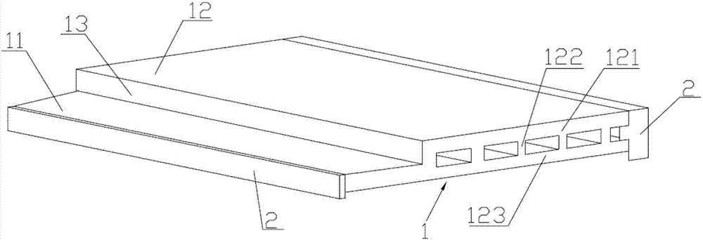 Door pocket capable of being cut and clamped and provided with fixing step