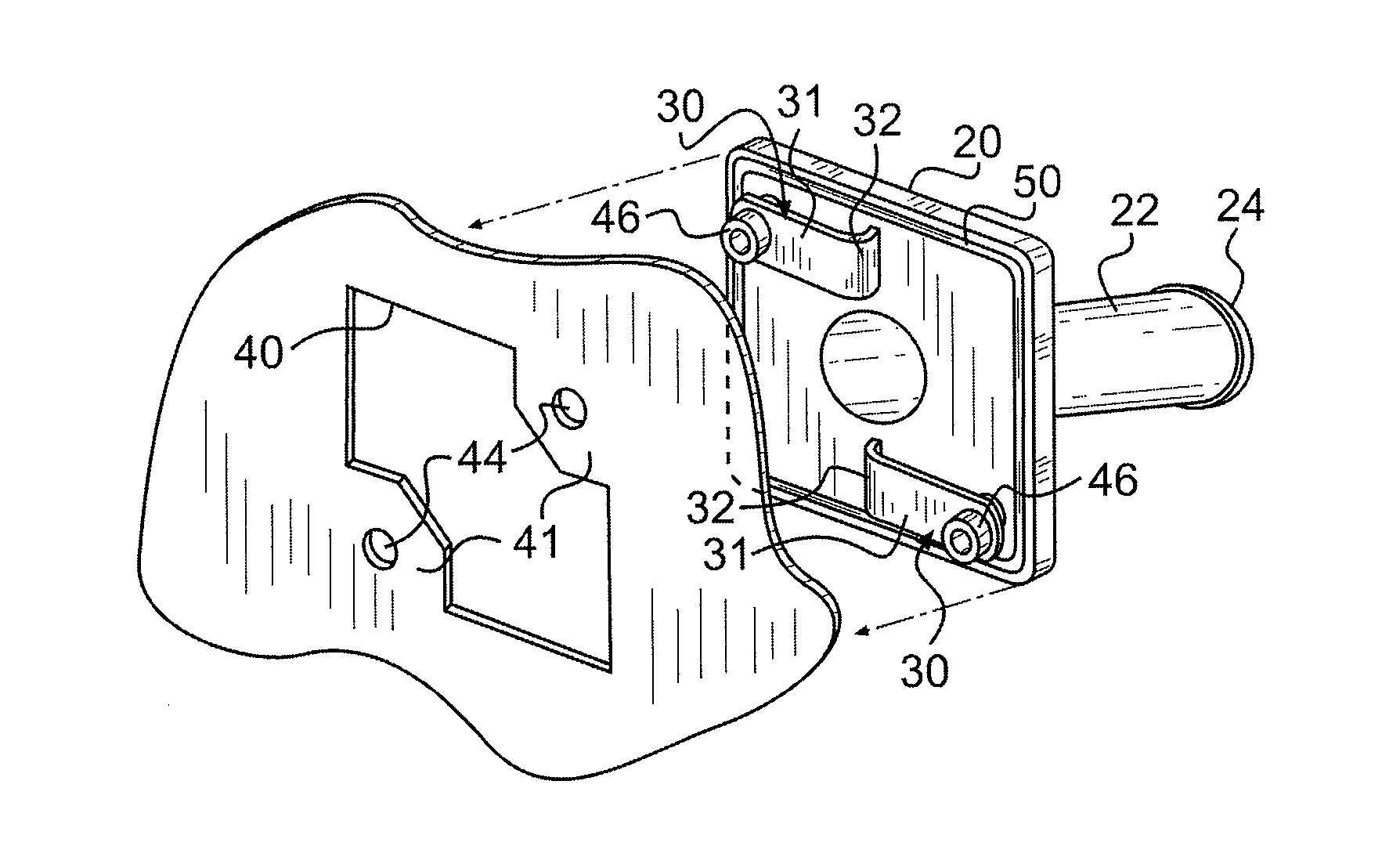 Washer/extractor with plastic hose connecting fitting