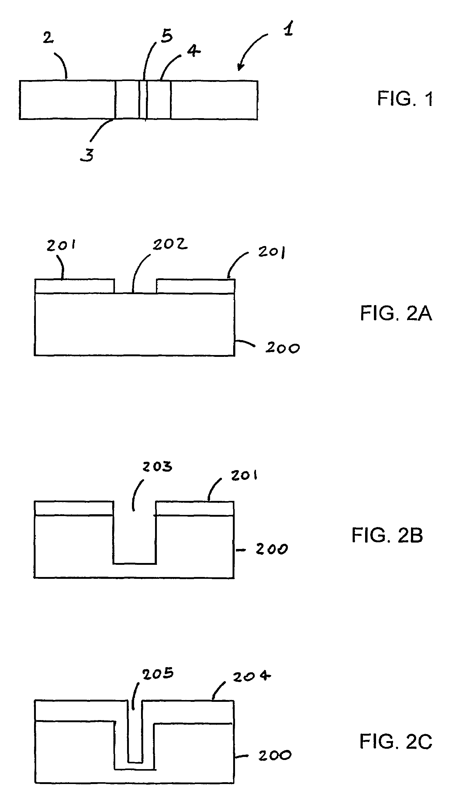 Coupling structure for optical fibres and process for making it