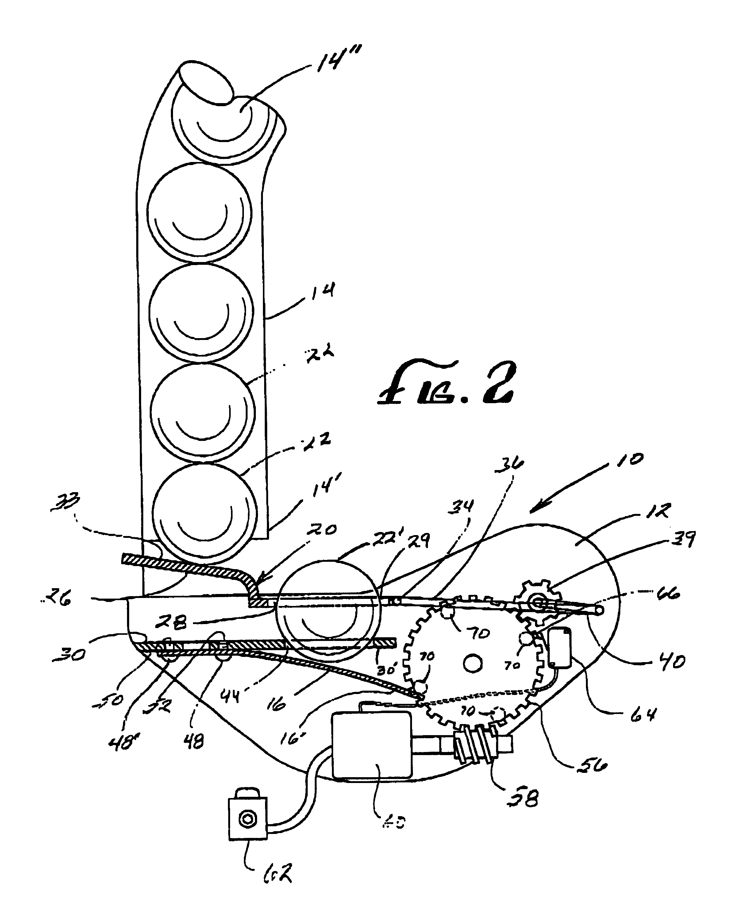 Table tennis ball delivery device