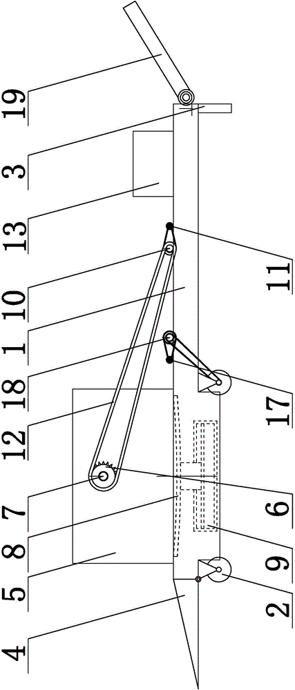 Electric cable take-up and pay-off barrow