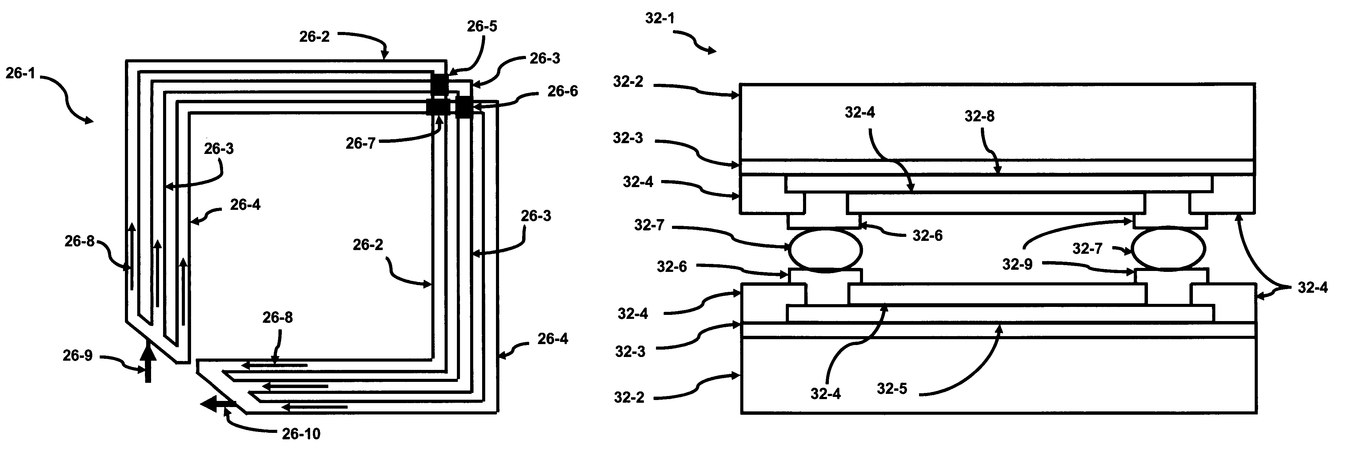 Fabrication of inductors in transformer based tank circuitry