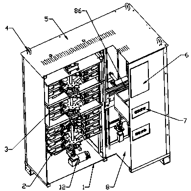 Disc-type indexing partitioned roasting oven and roasting vending machine