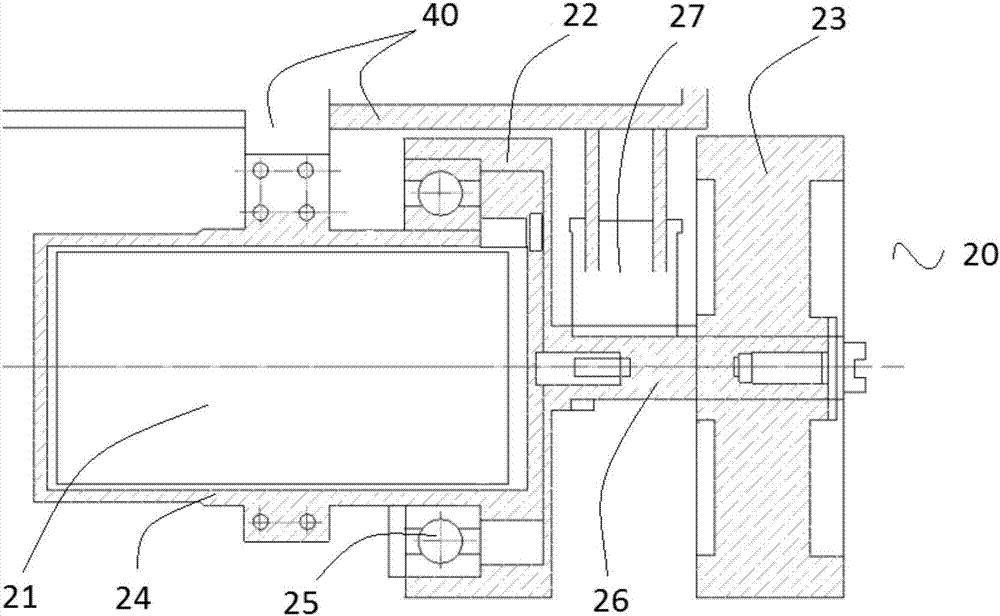 Wheel type moving structure and wheel type robot containing it