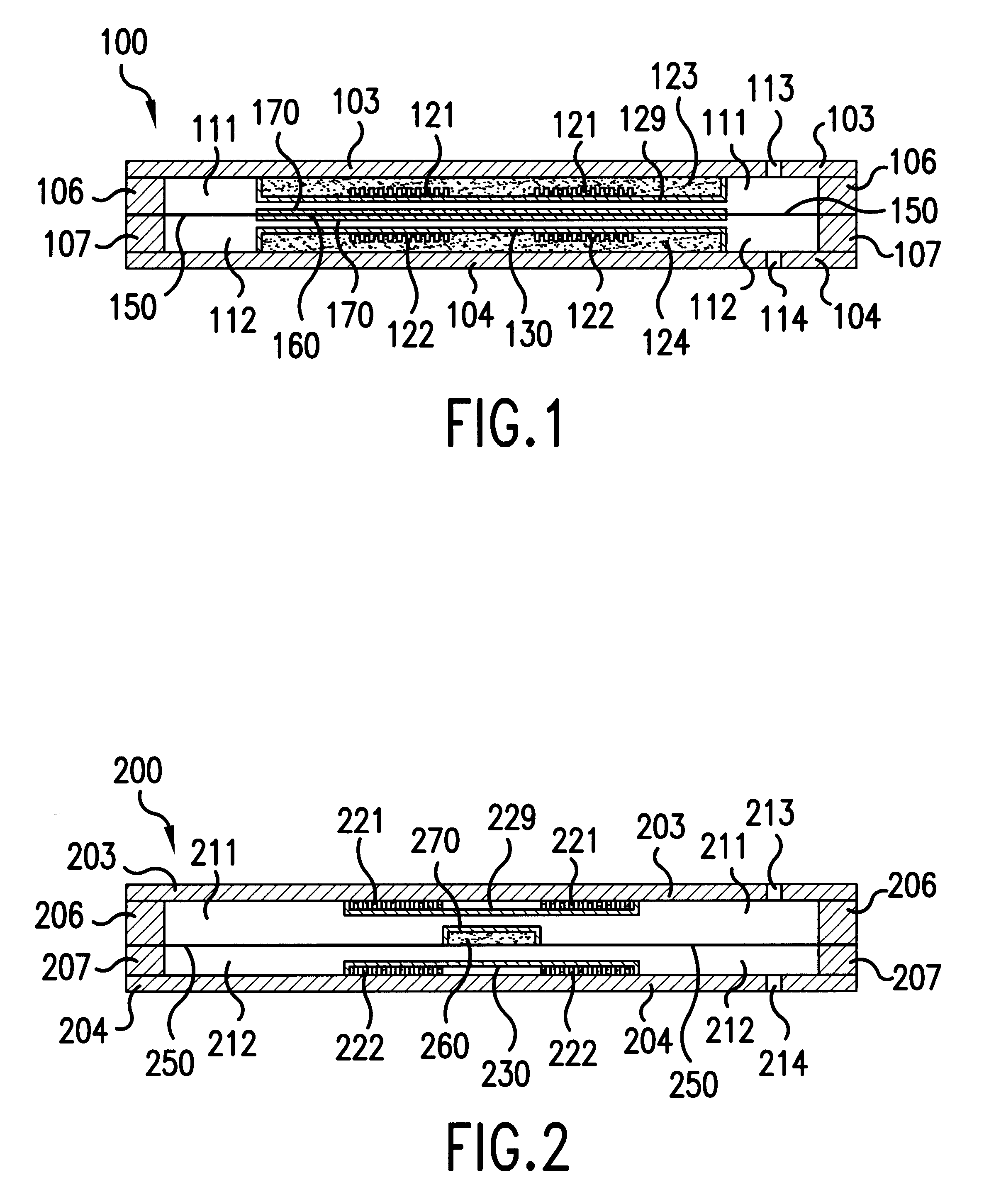 Differential pressure transducer