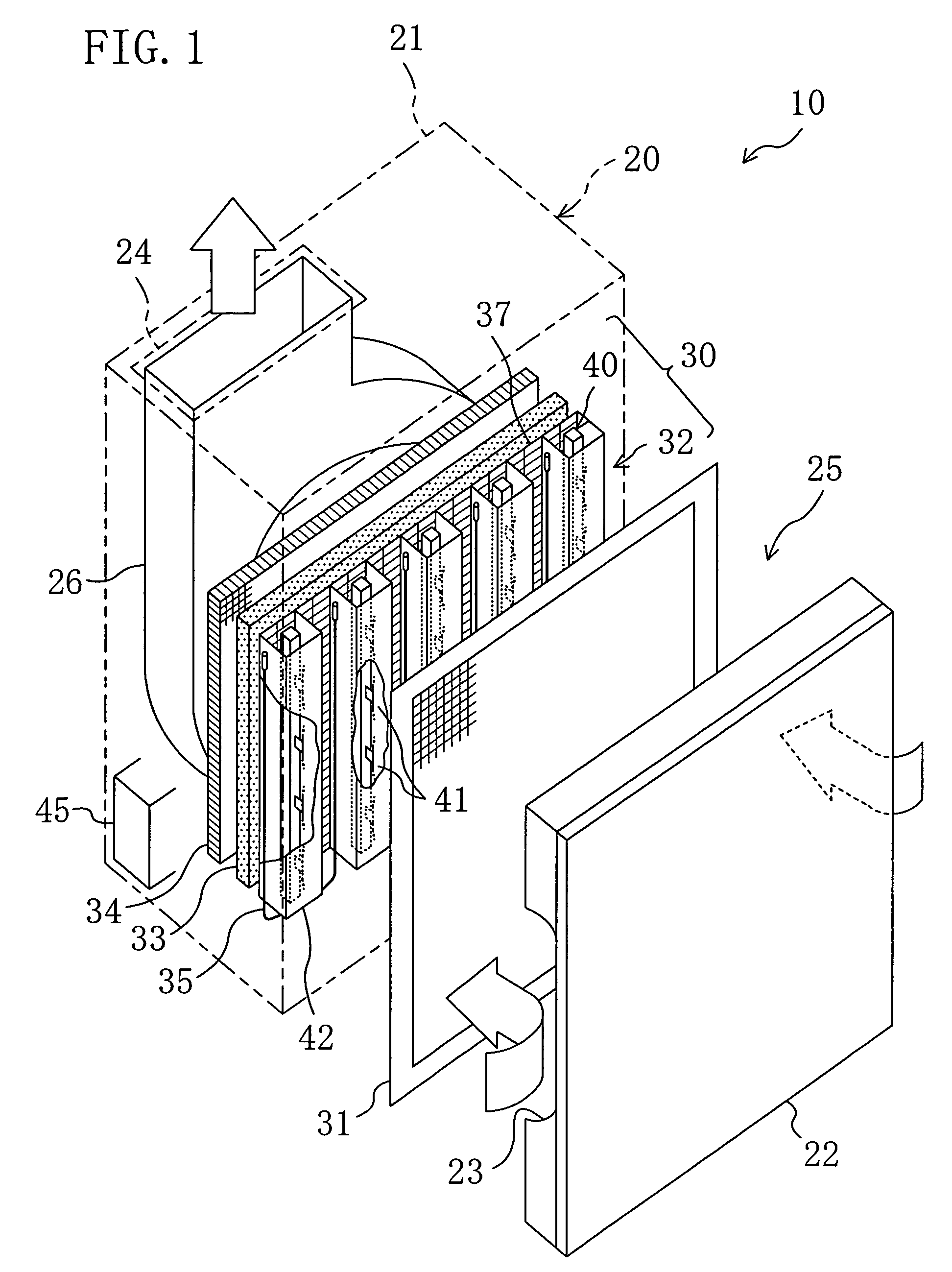 Discharge device and air purification device