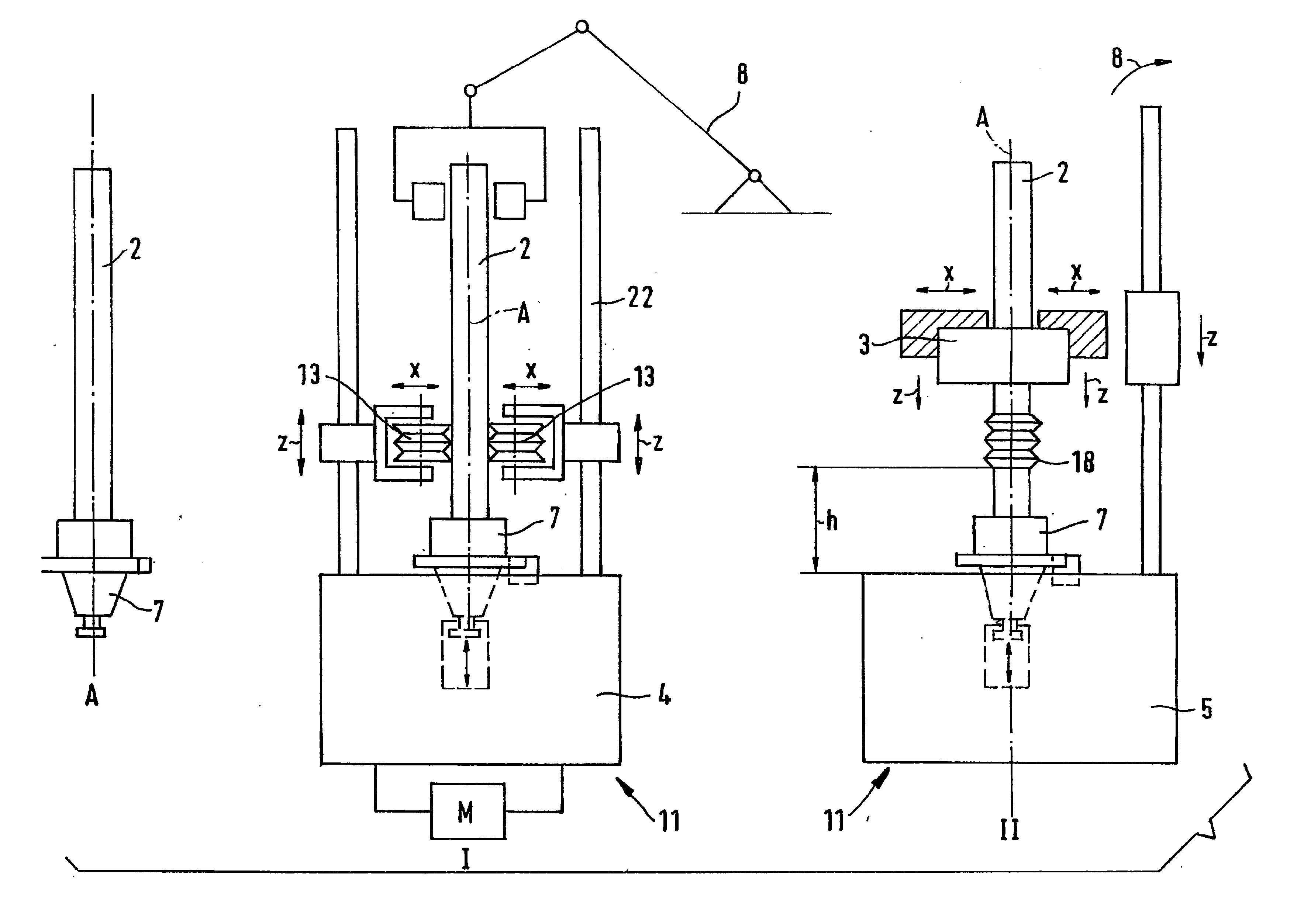 Arrangement and method for producing a camshaft