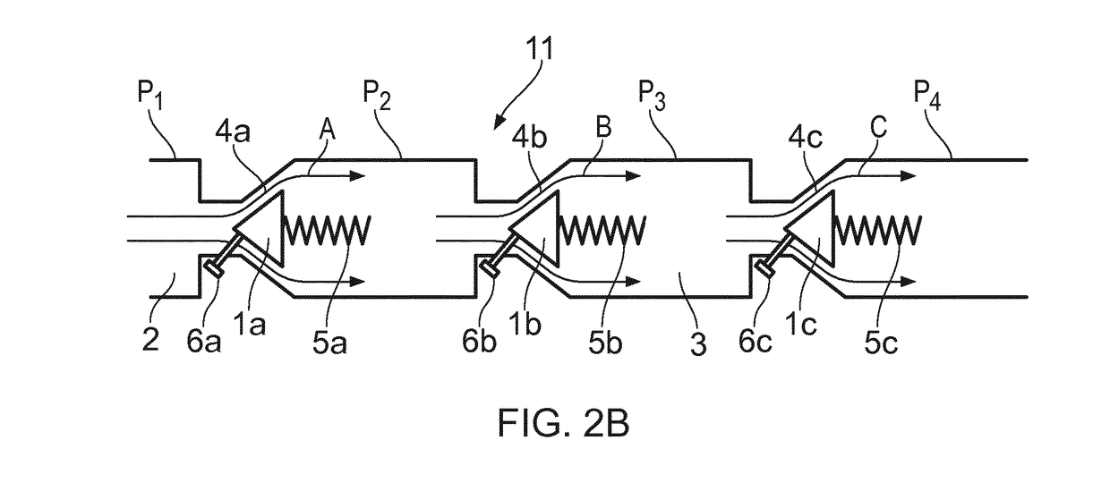 Method and valve assembly for flushing of debris