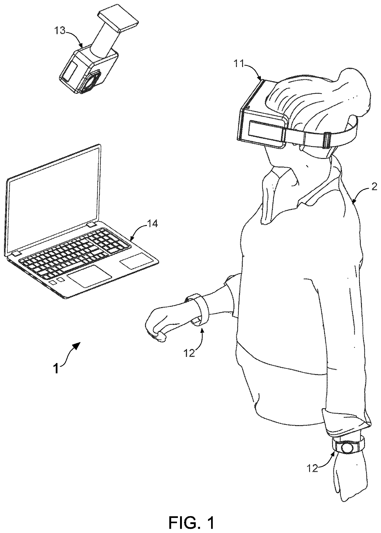 System for Recognizing Abnormal Activity of Human Body Using Wearable Electronic Device and Mixed Reality Technology