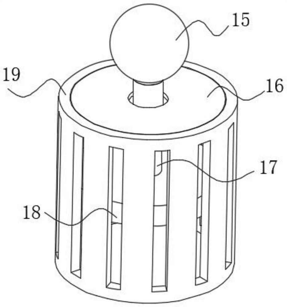 Water resource recycling irrigation device for garden maintenance