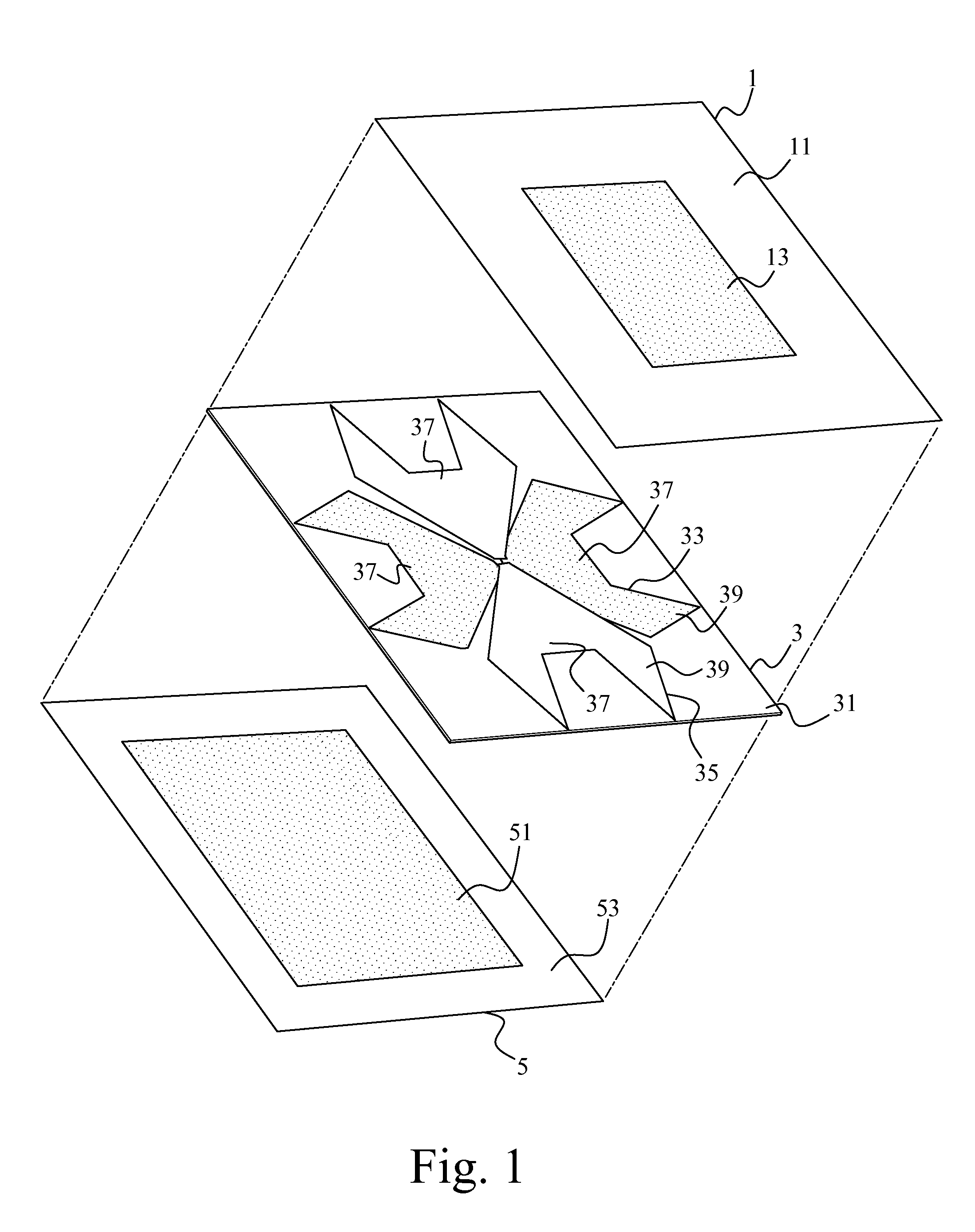 Wideband bow tie antenna