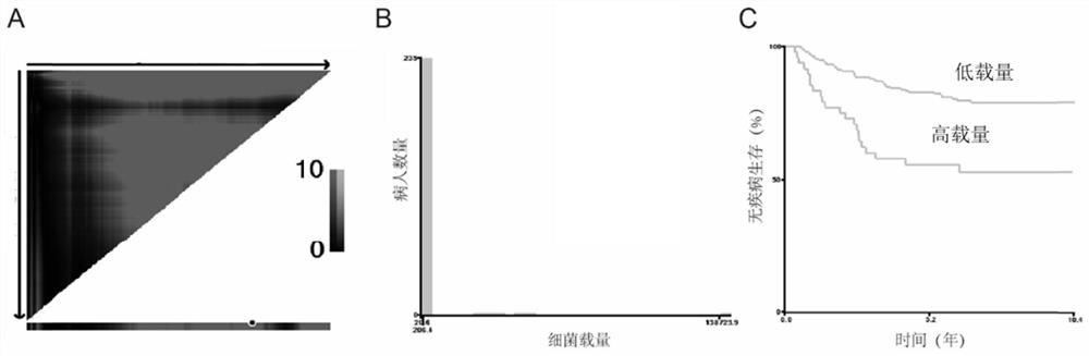 Application of bacterial load as marker in predicting recurrence and metastasis risk of nasopharynx cancer