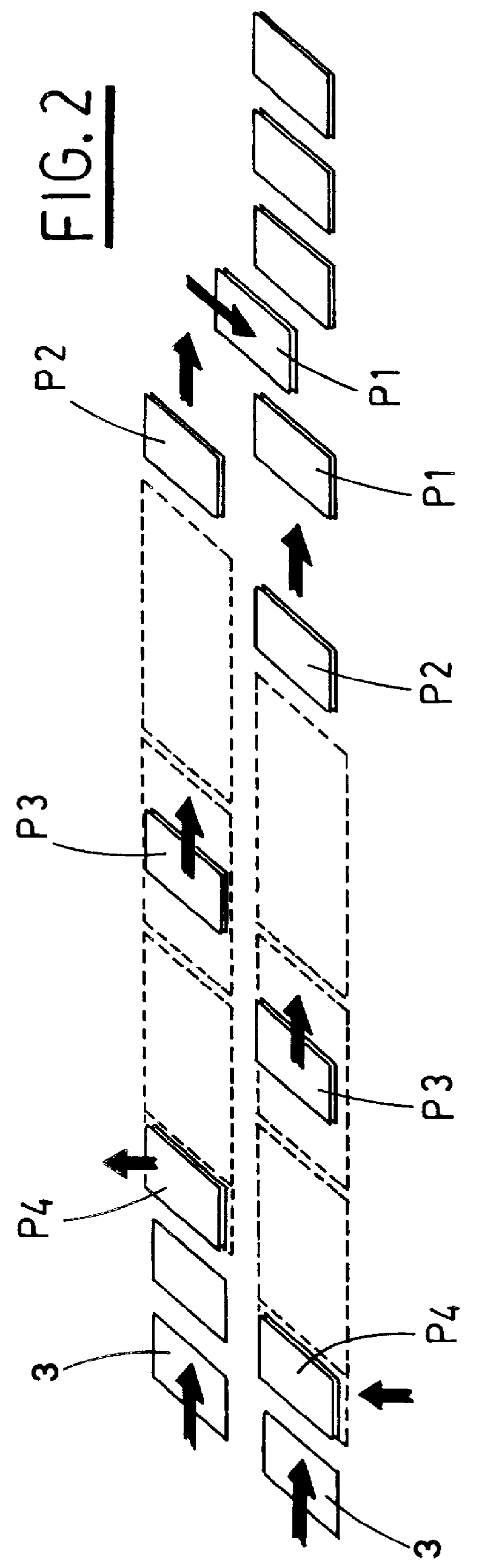 Method and apparatus for taking over and piling articles supplied in a plurality of rows and for conveying obtained piles of articles to a packaging line