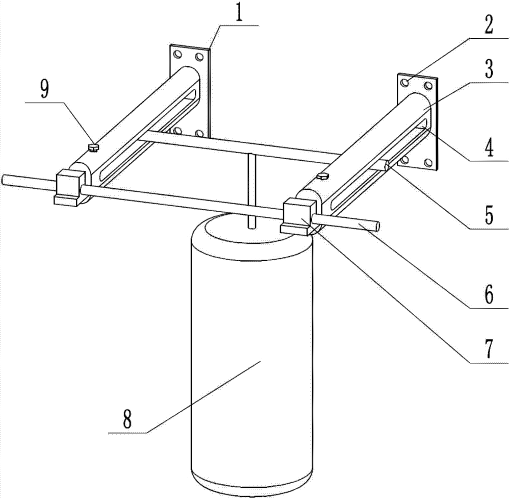 Physical training aid with mechanical detecting function