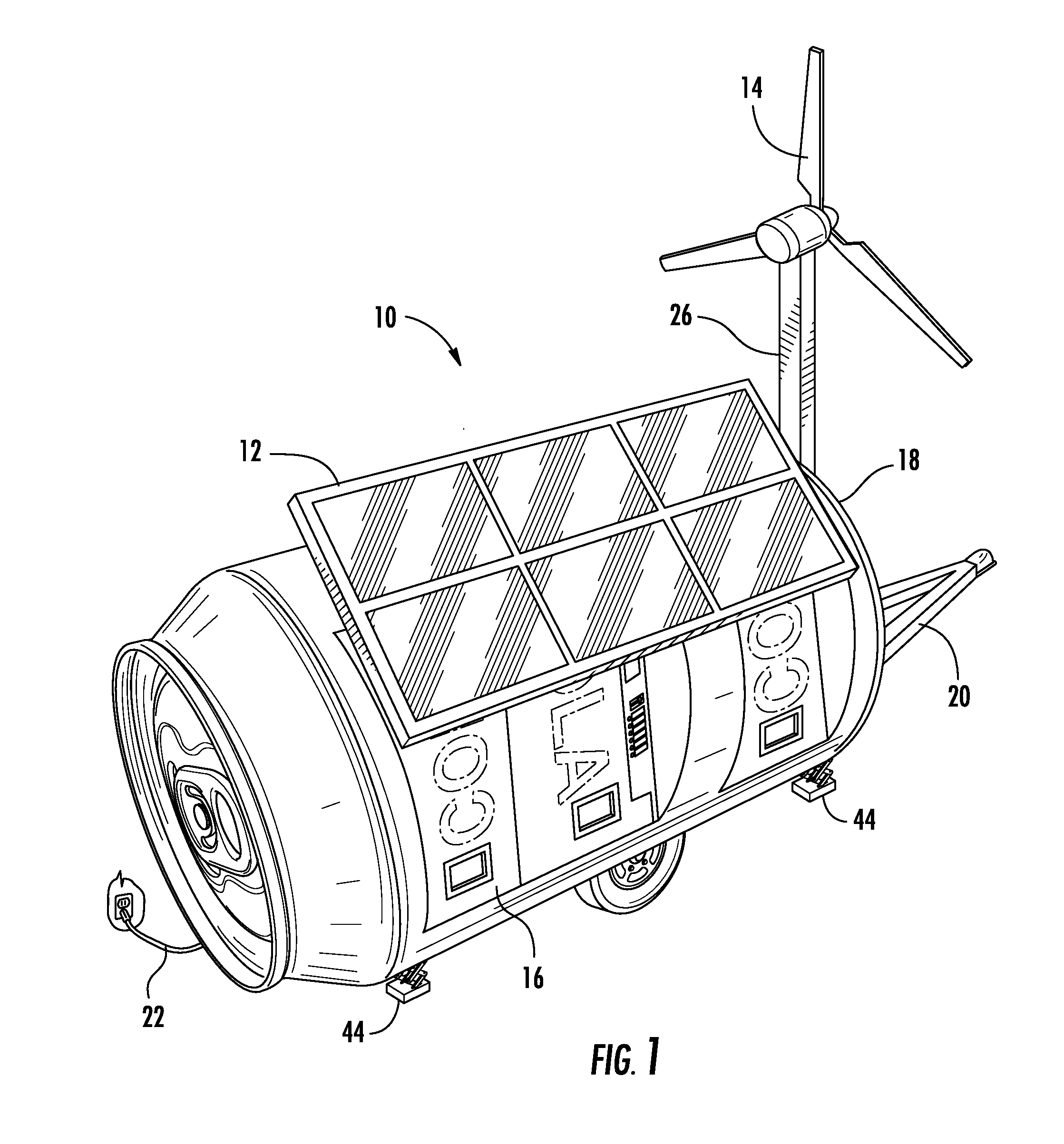 Mobile vending trailer