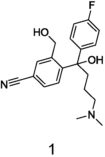 Method for continuously preparing citalopram diol