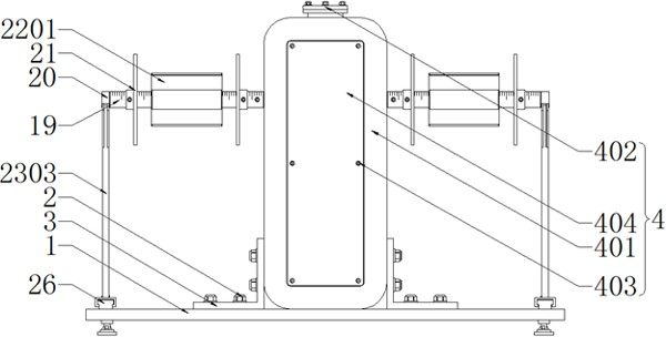 Anti-knotting winding device for cable processing