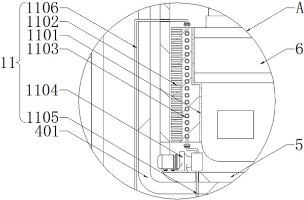 Anti-knotting winding device for cable processing