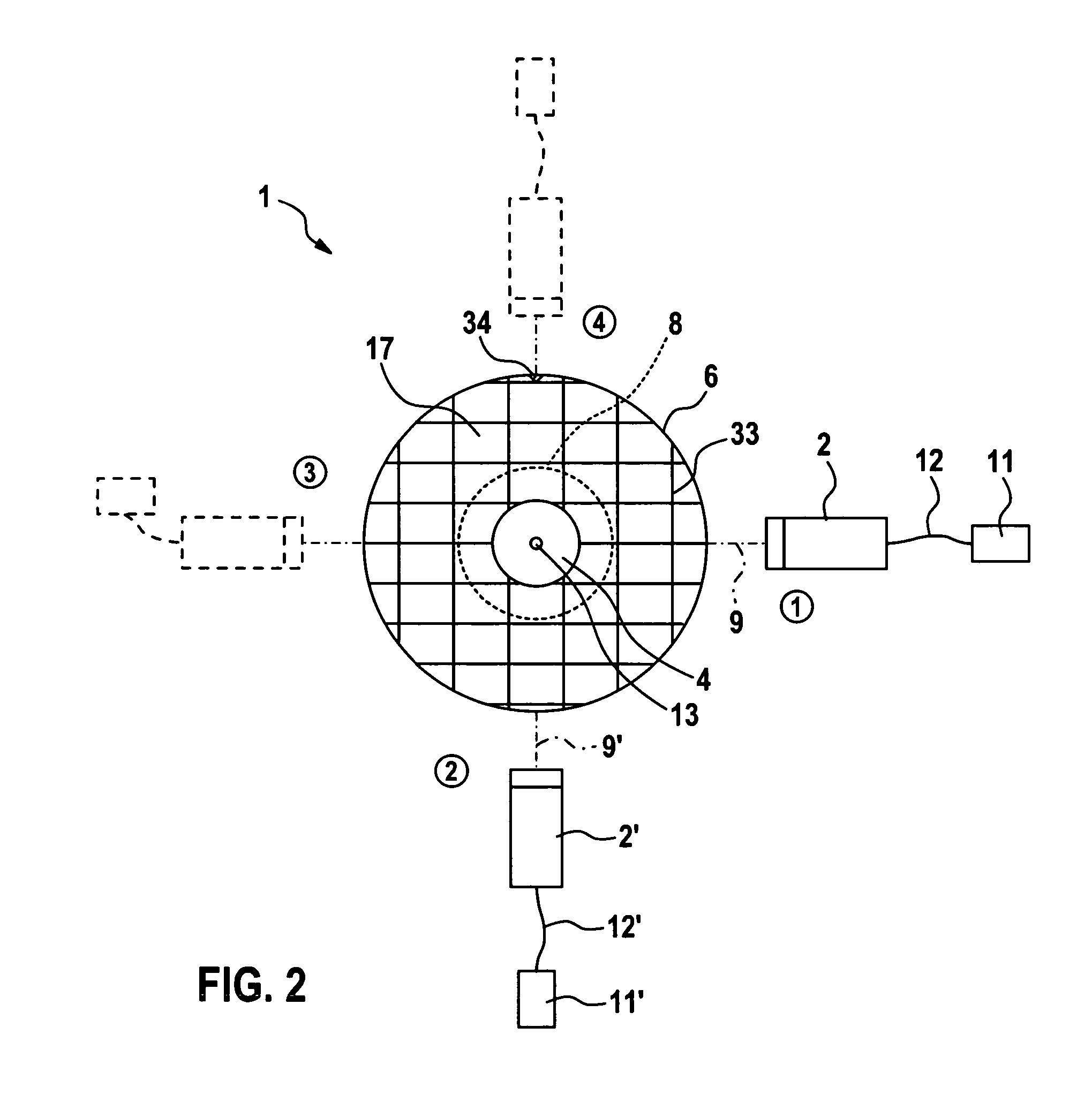 Apparatus for inspection of a wafer