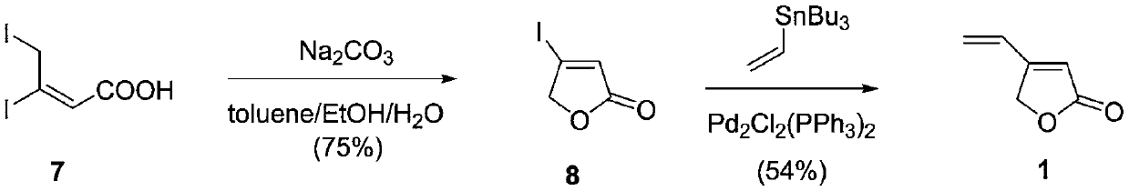 Method for synthesizing 4-vinyl-2(5H)-furanone