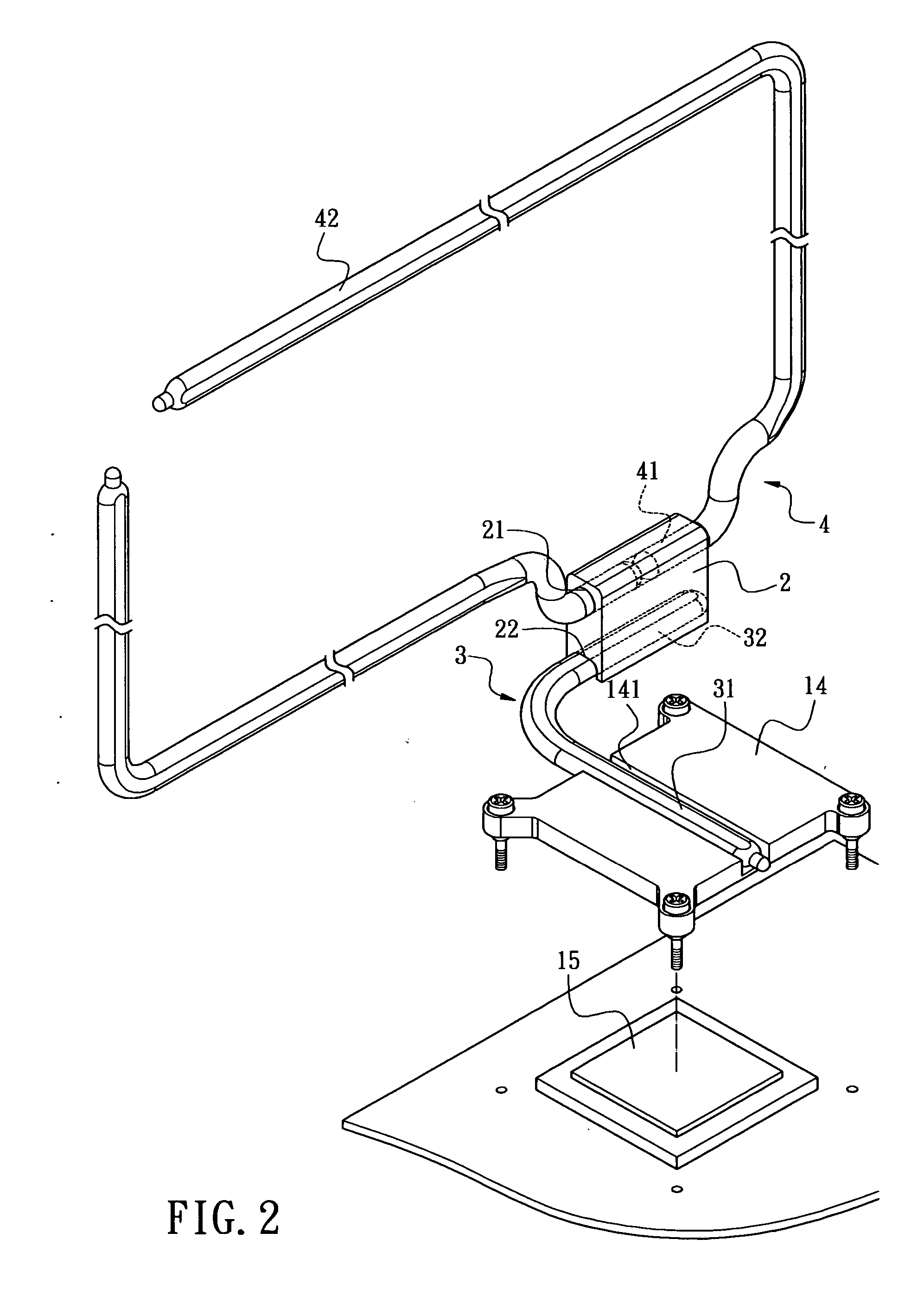 Heat-dissipation apparatus of portable computer