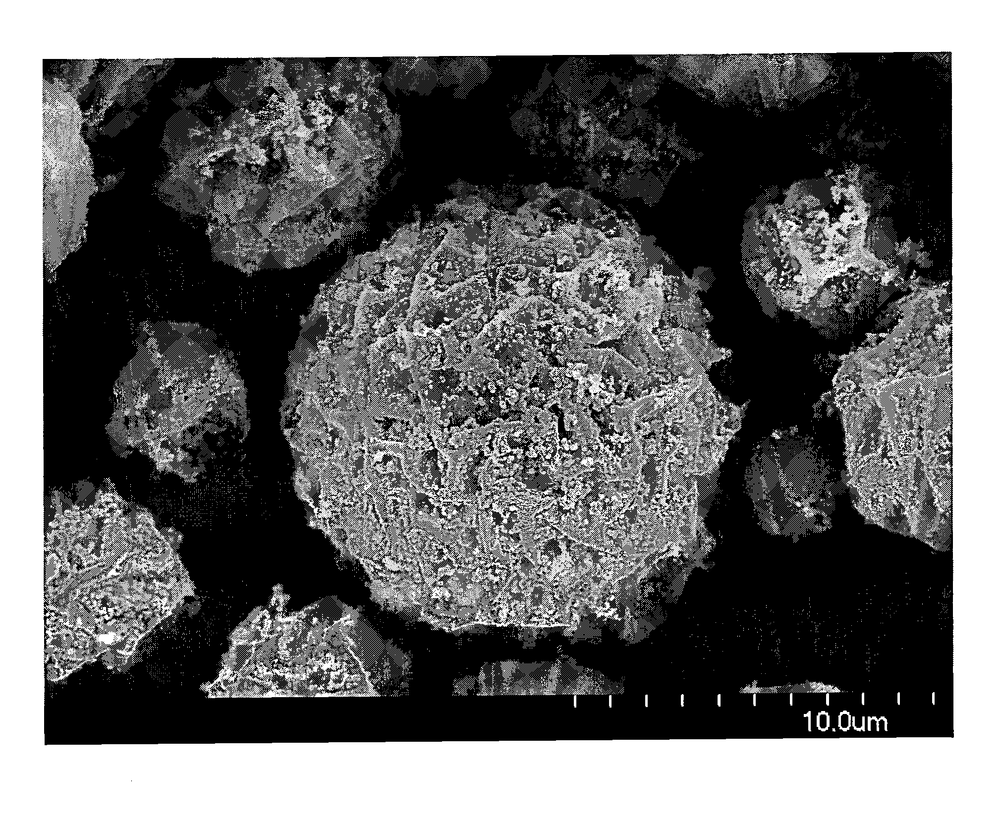 Silicone composite particle and a method for preparing the same