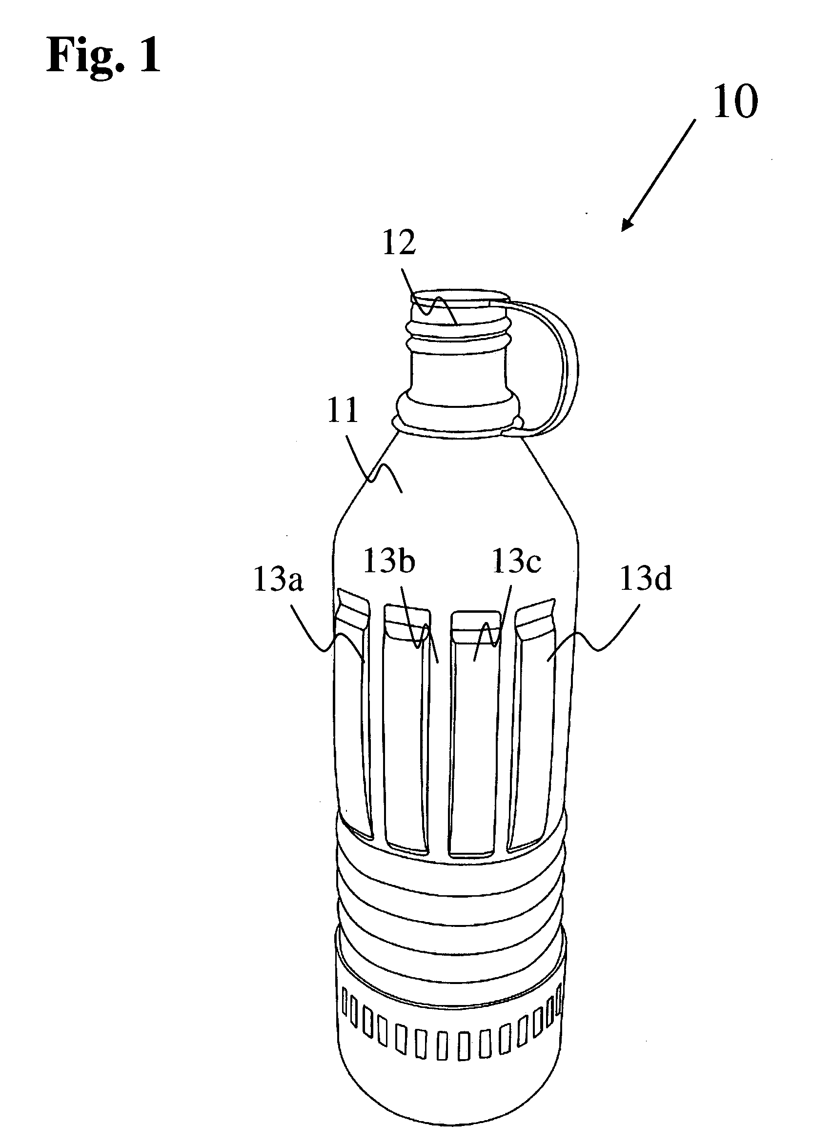 Refreshment system having peel away nutrient and supplement packages