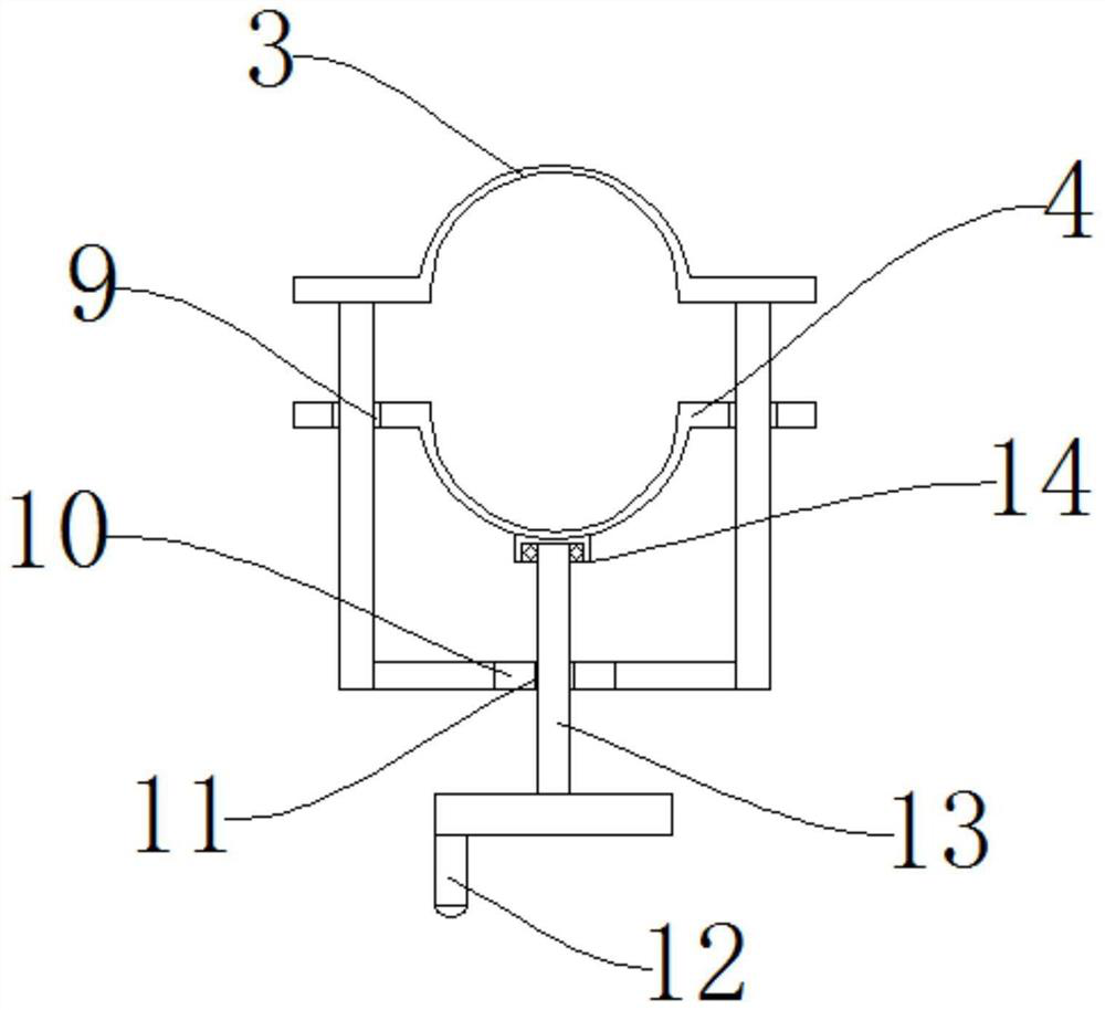 LED street lamp with radiating ribs