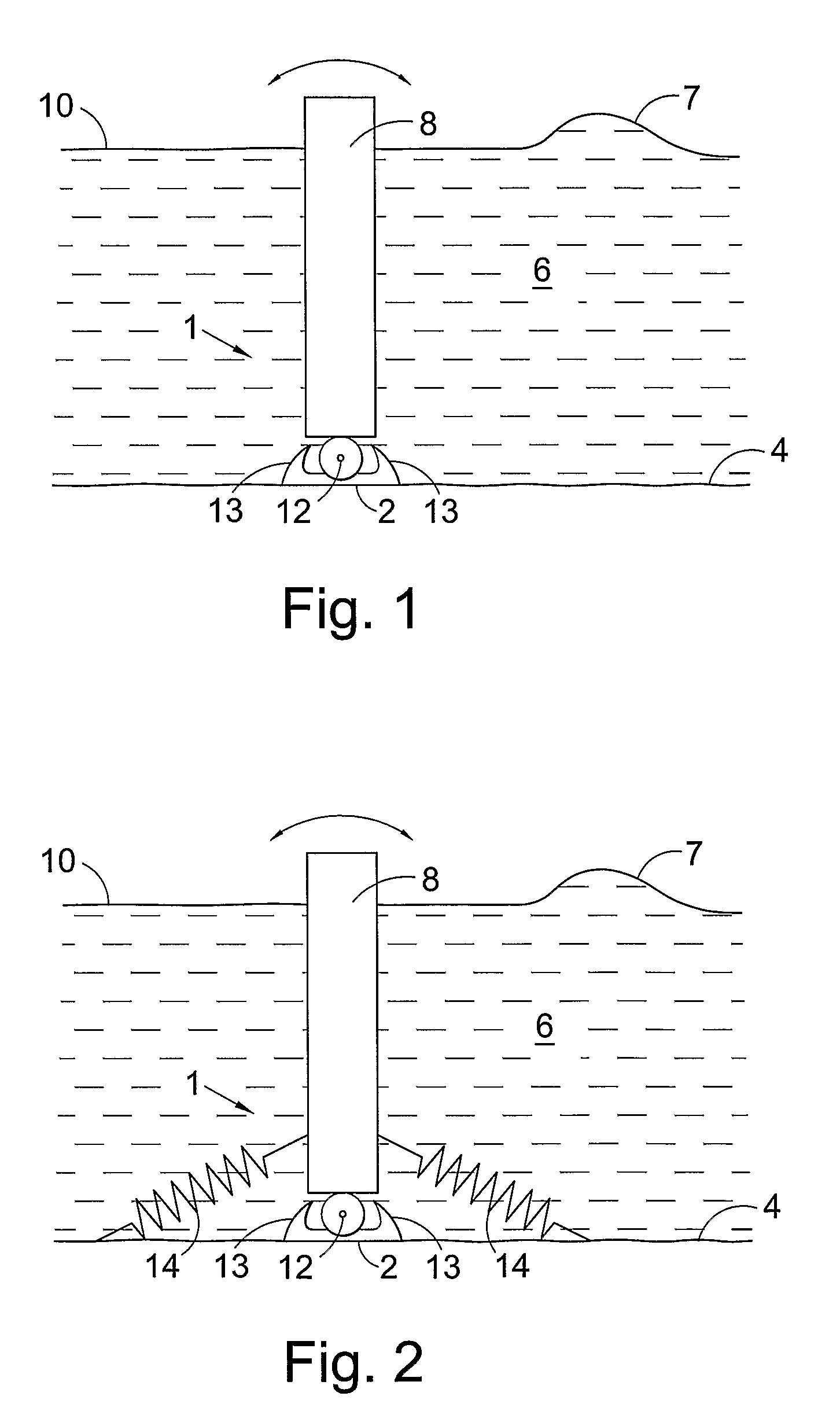 Wave power energy generation apparatus