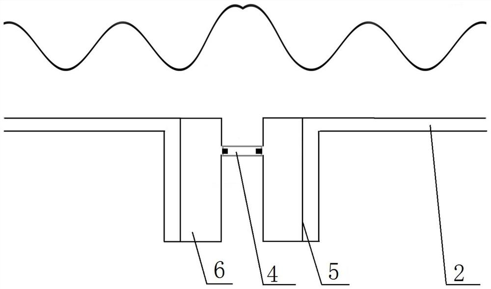 Vertical push plate wave generation method and vertical push plate wave generation water tank