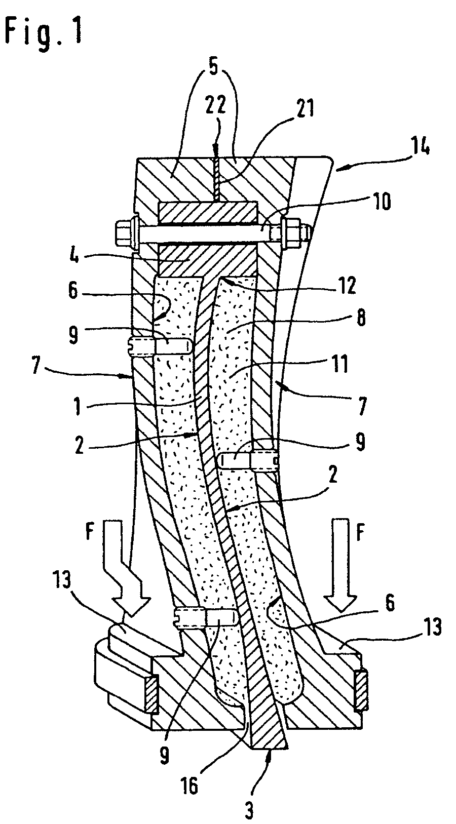 Method and device for holding a metallic component to be connected, especially a gas turbine blade