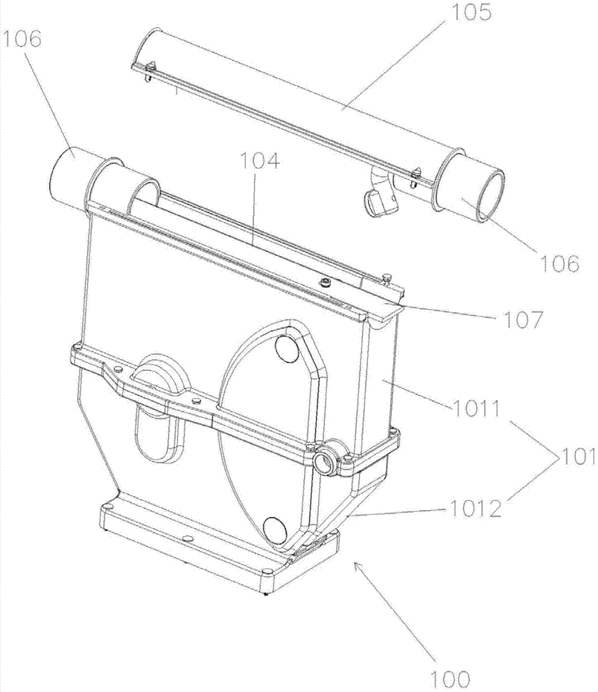 Fully covered three-position isolation circuit breaker