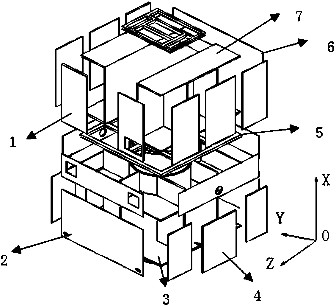 Adjustment method of equipment installation accuracy in the state of spacecraft combined cabin