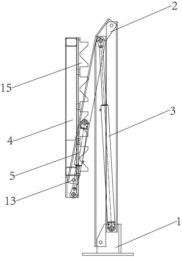 Cabin opening type ammunition mother bomb dissembling machine and method