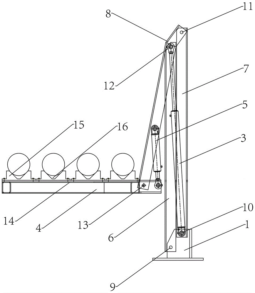 Cabin opening type ammunition mother bomb dissembling machine and method