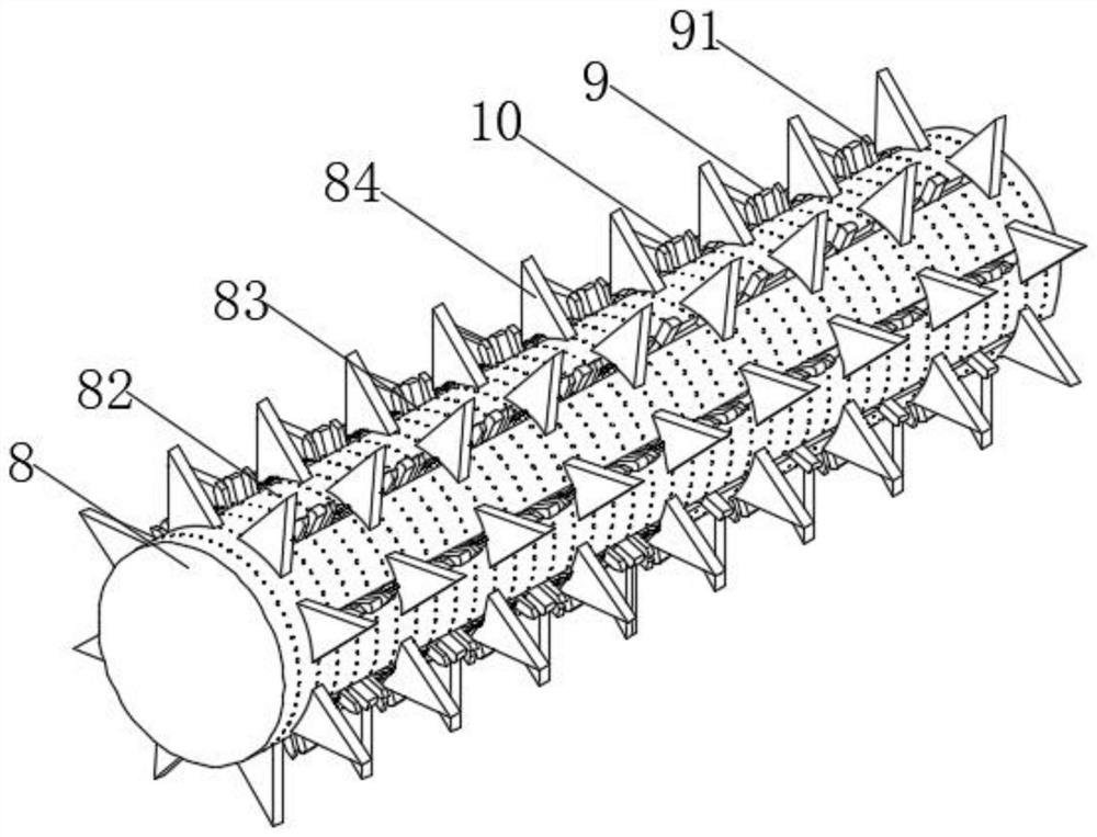 Waste plastic bag recycling device