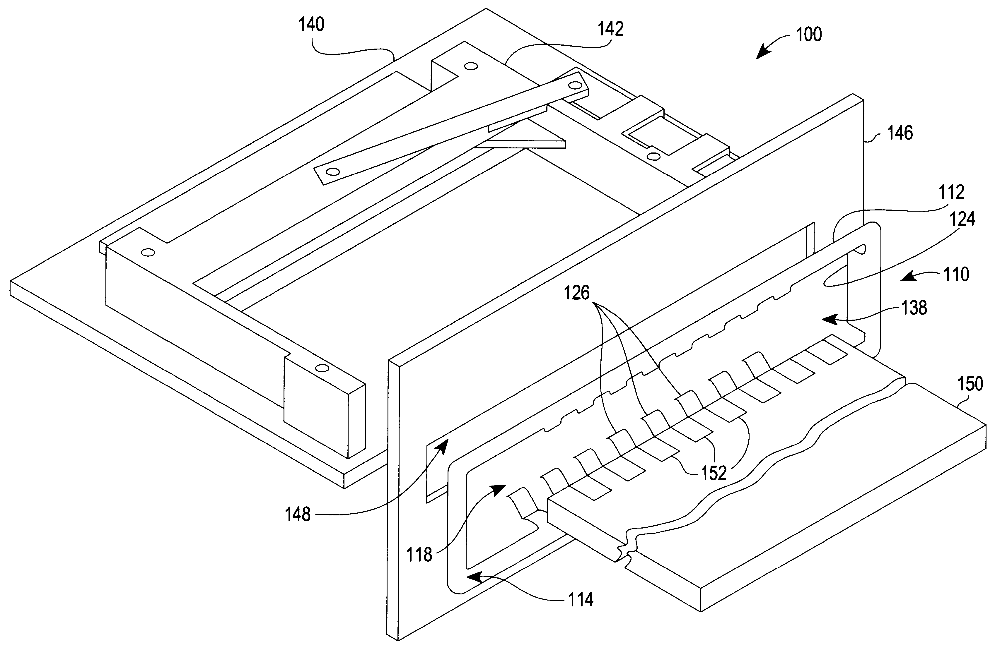 Grounding clip for computer peripheral cards