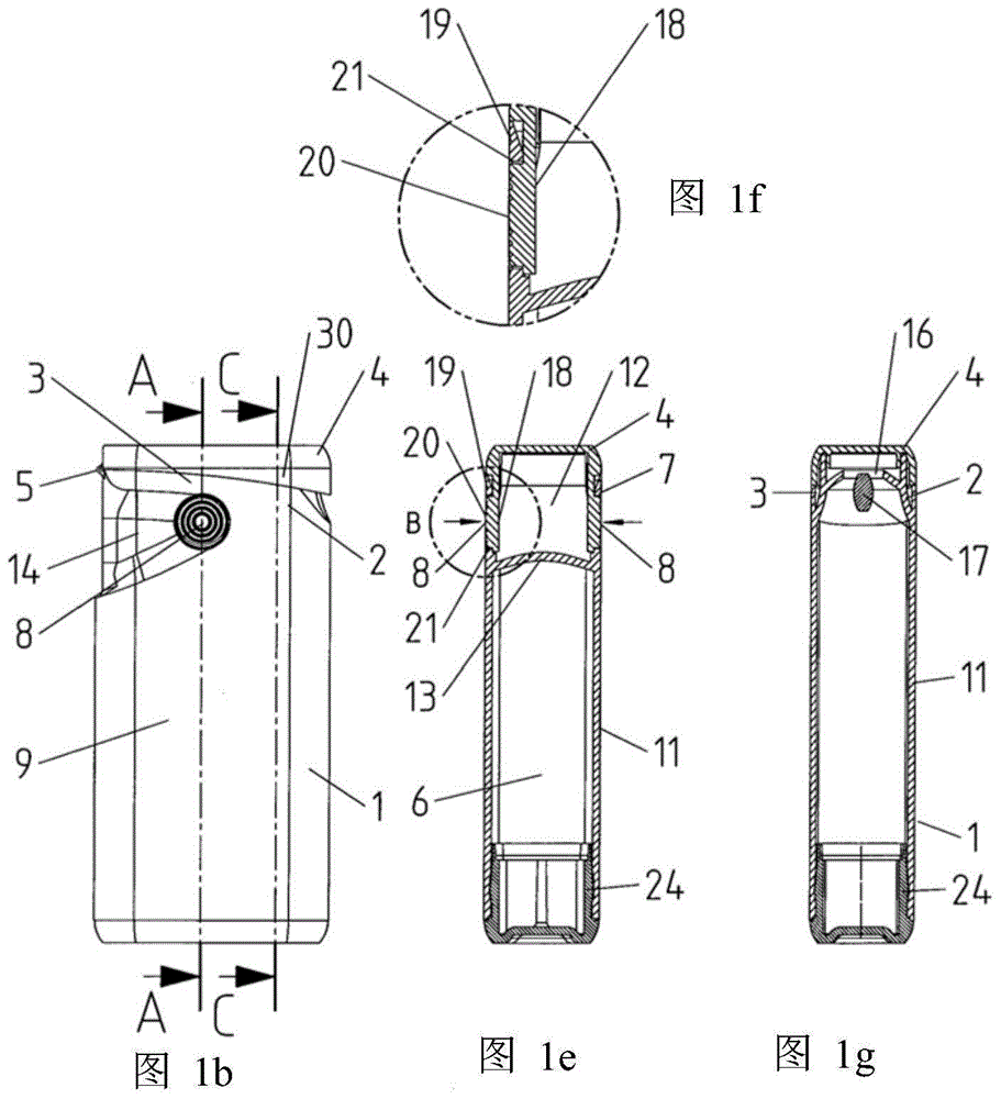 Childproof container closure