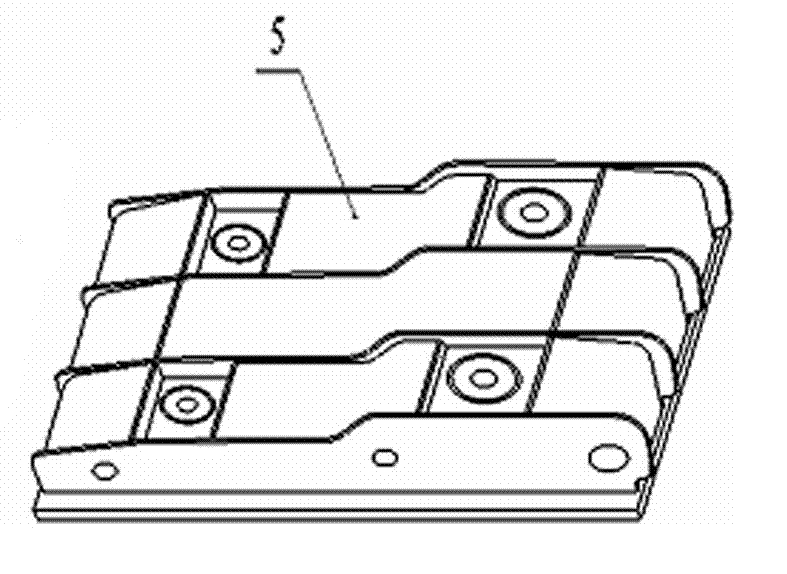 Automatic welding method of flow production line for hydraulic support grid box type structure members