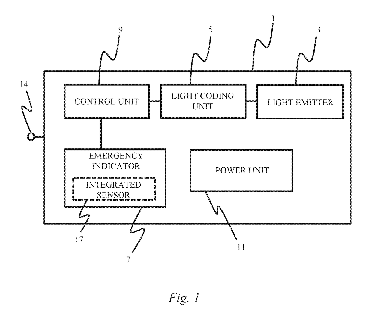 Emergency manager for a lighting device