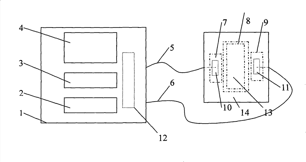 Pain relieving sterilized electronic plaster instrument for trauma