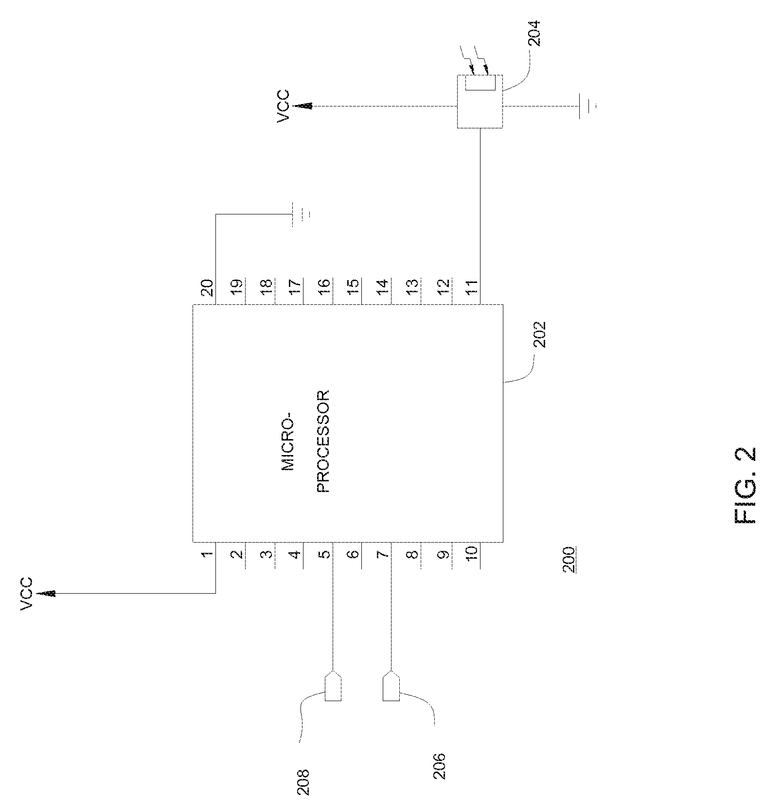 Digital occupancy sensor light control