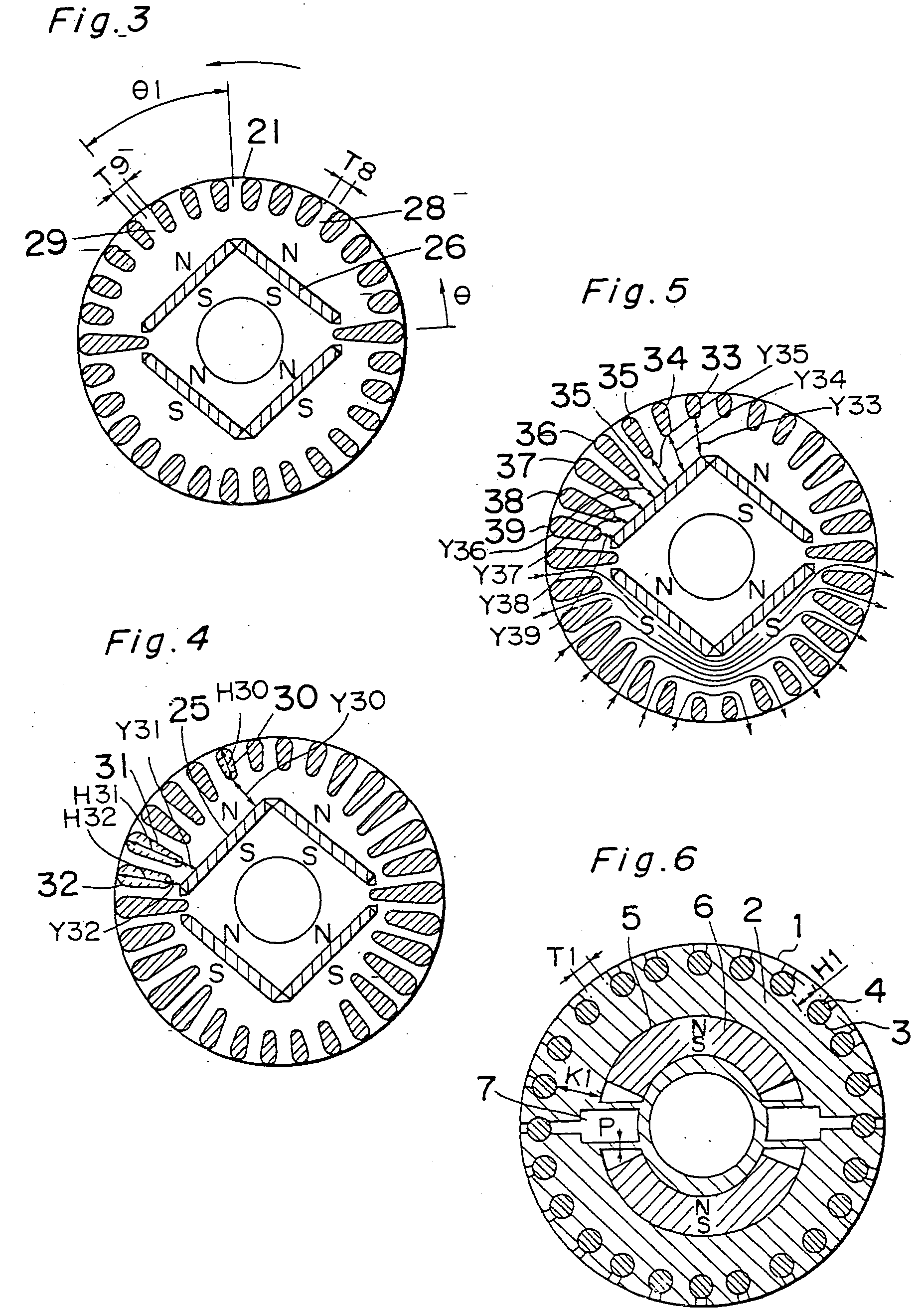 Permanent magnet synchronous motor