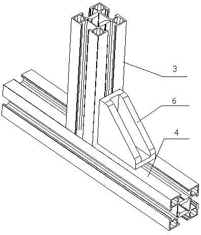 Triangular support device