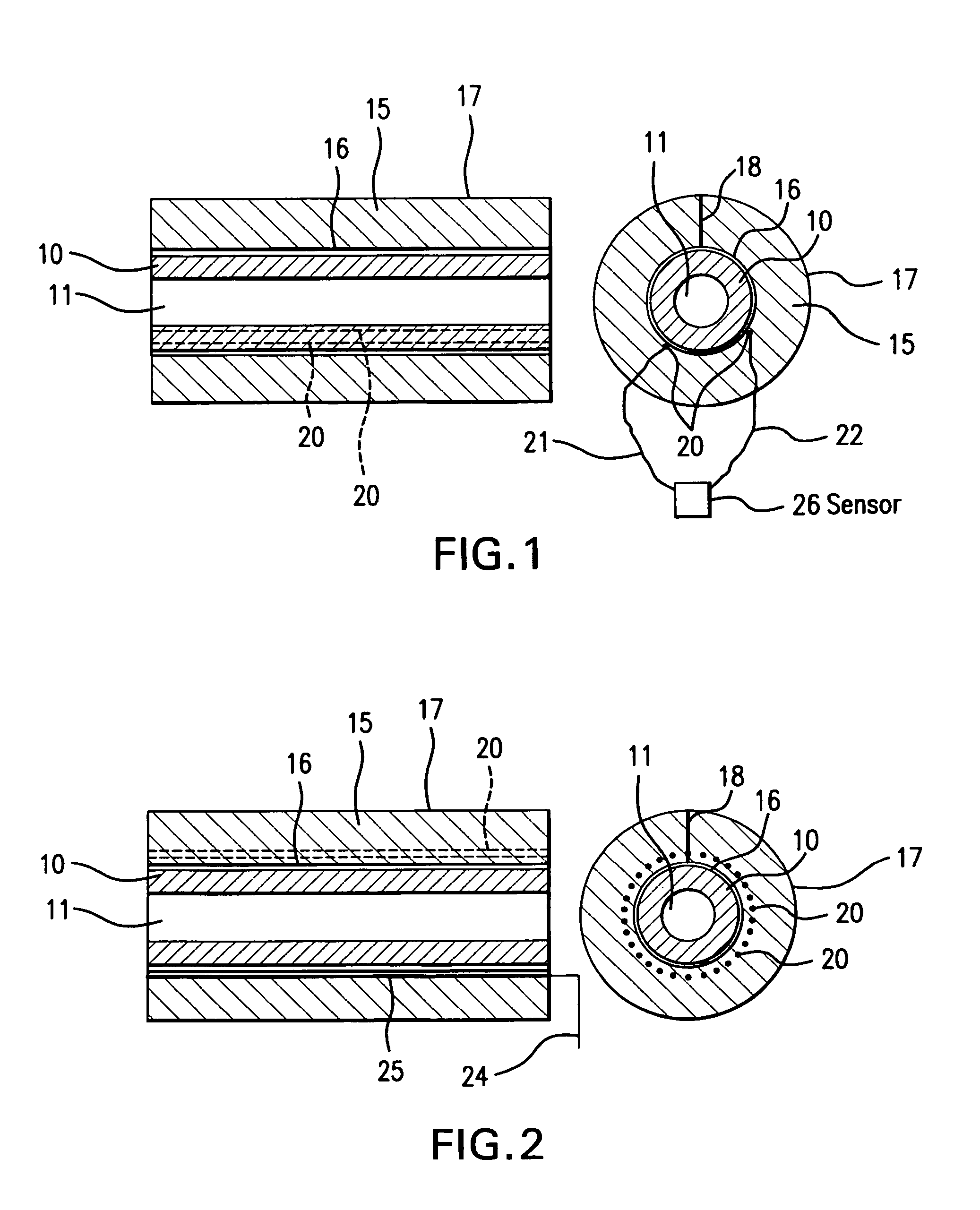 Method for the detection of leaks in components conducting liquids and device for executing the method