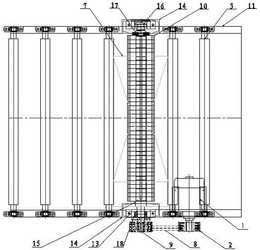 Rock wool board thickness dimension milling device