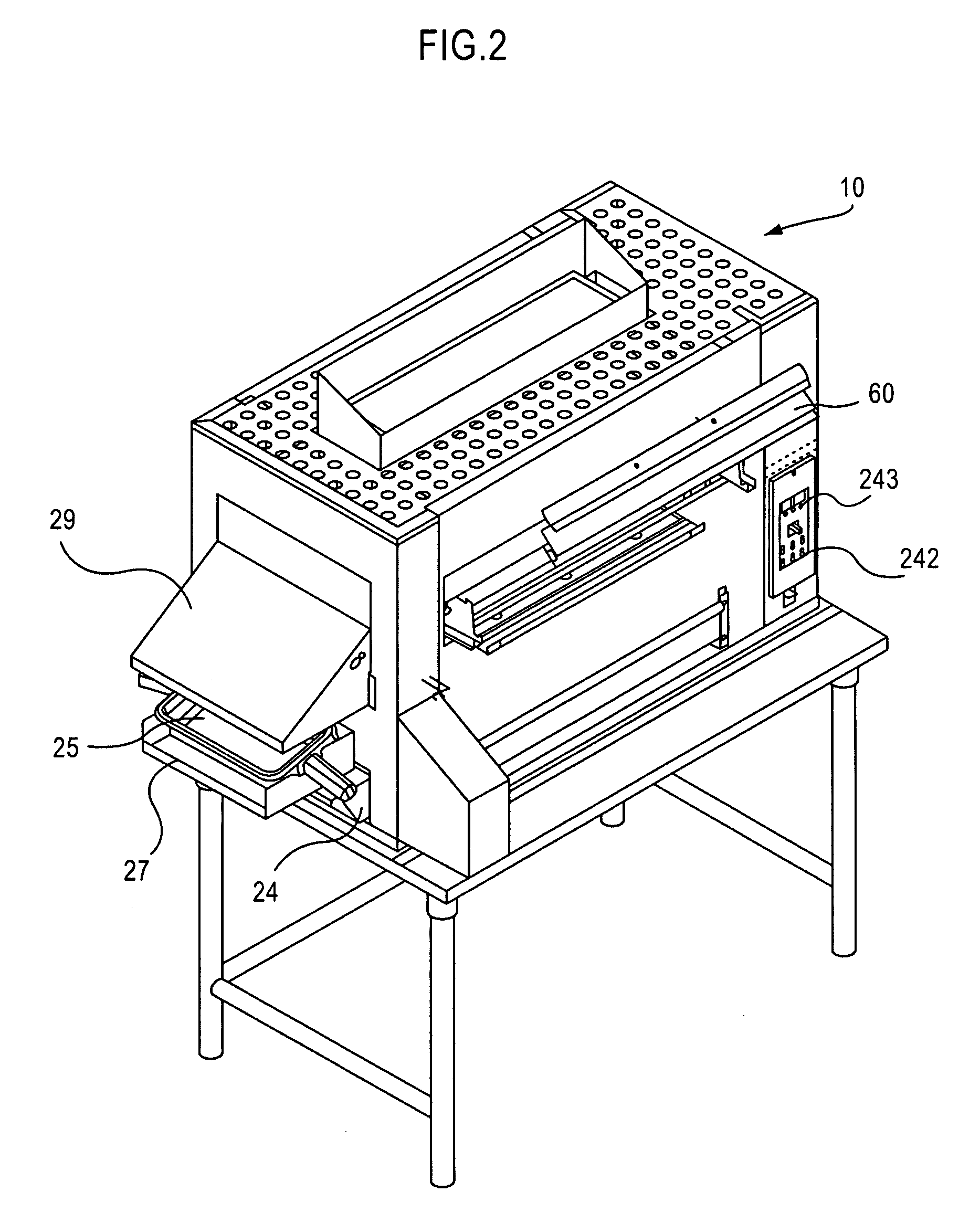 Automatic broiler for variable batch cooking