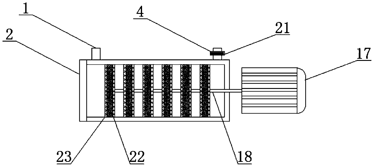 Gas drying equipment for phosphorus oxychloride production